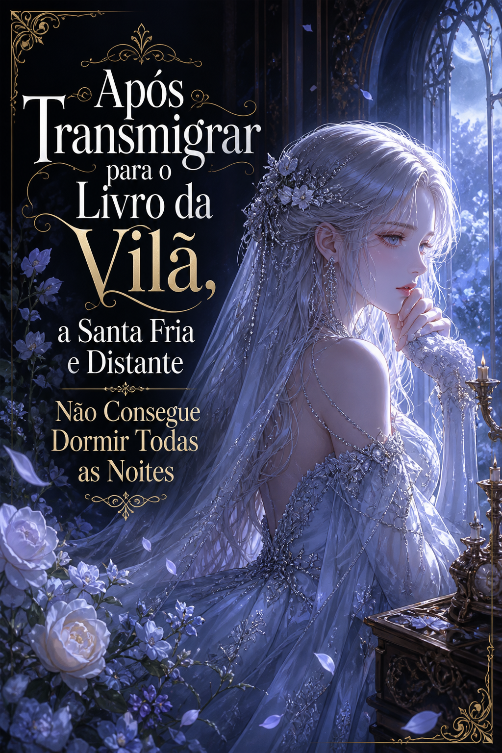 Após Transmigrar para o Livro da Vilã, a Santa Fria e Distante Não Consegue Dormir Todas as Noites